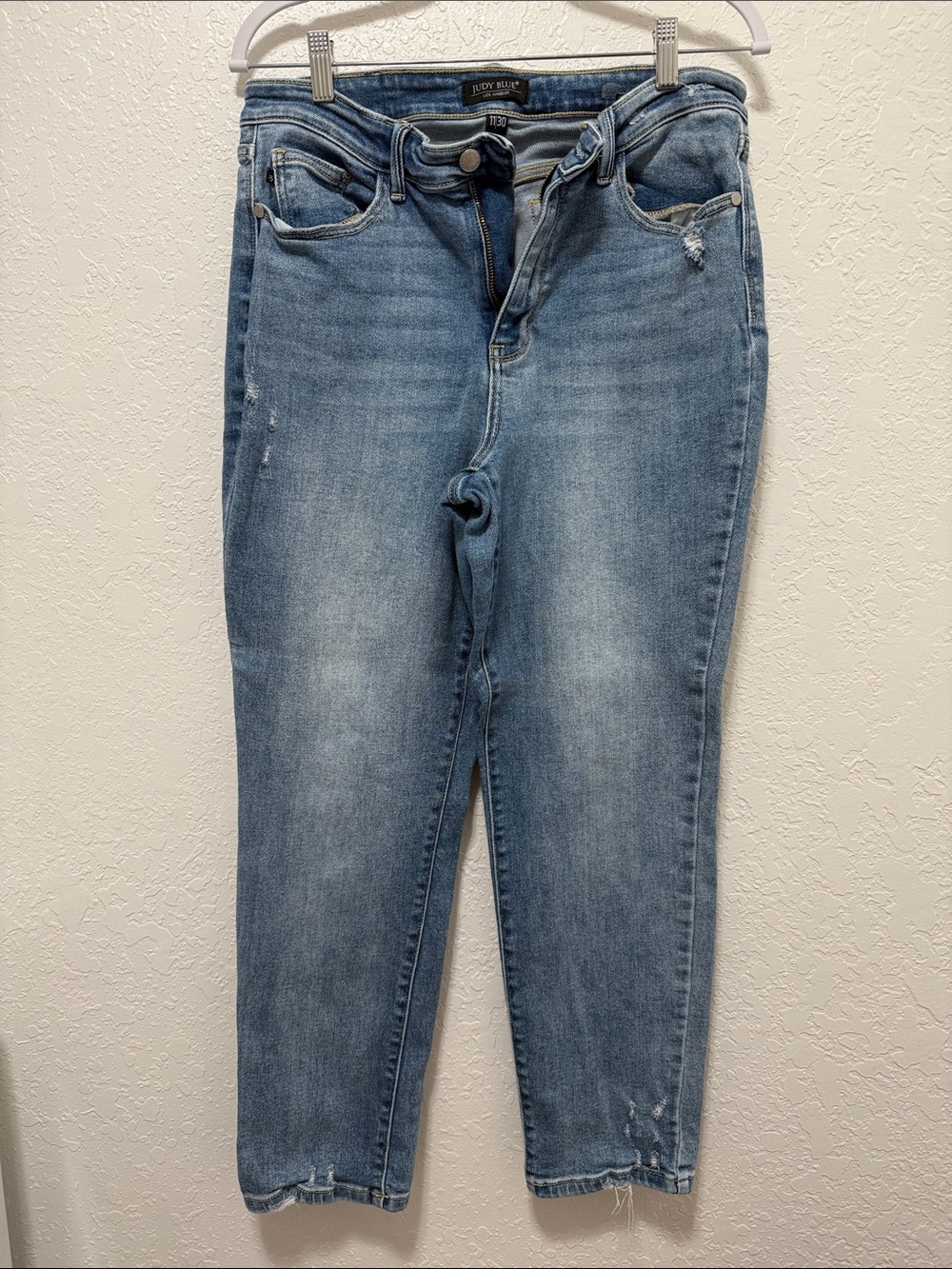 Judy Blue Faded Light Blue Slim Fit Jeans